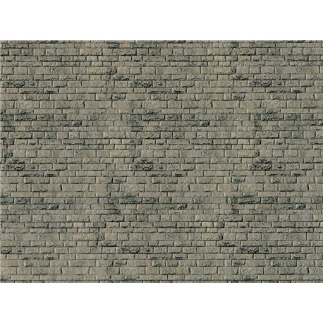N Embossed card natural stone sheet 250x125mm