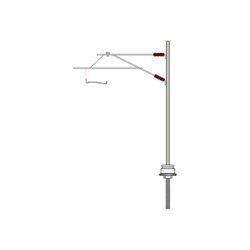 OO/HO Catenary System Single Mast