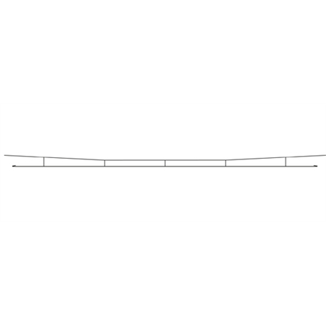 OO/HO Catenary Contact Wires 5 x 500mm