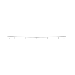 OO/HO Catenary Contact Wires 5 x 380mm