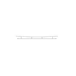 OO/HO Catenary Contact Wires 5 x 260mm