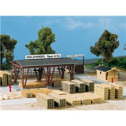 HO Lumber Yard Span & Co.