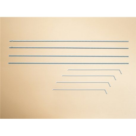 HO Gutters and Downpipes - 16 pieces