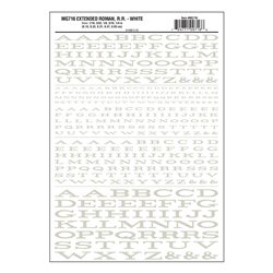 Extended Roman RR White Dt