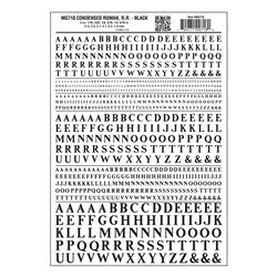 Condensed Roman RR Black Dt