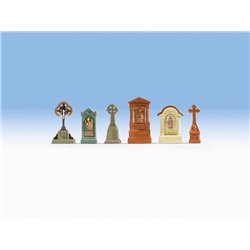 Gravestones.