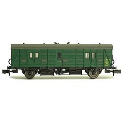Maunsell Coach BR Brake Van SR Green