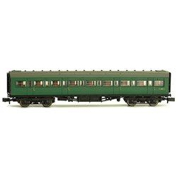 Maunsell coach BR 3rd Class green No. 2350