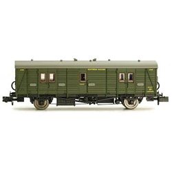 Maunsell Brake Van Maunsell Lined Green 448
