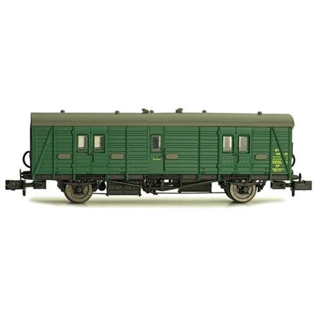 Maunsell Coach BR Brake Van SR Green 406