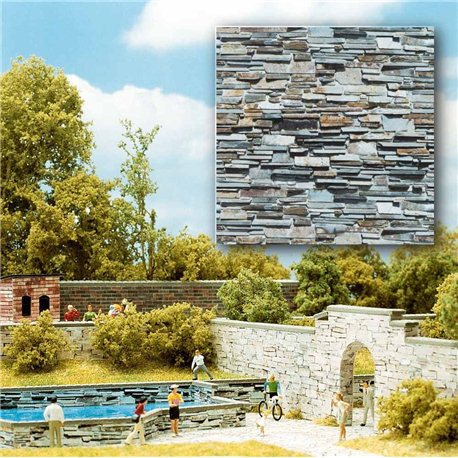 Slate Wall 2 x card sheets ea 210x148mm