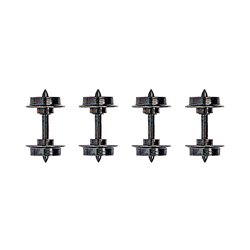 4 wheelsets HO