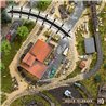 2 narrow gauge track curve 115mm 45deg