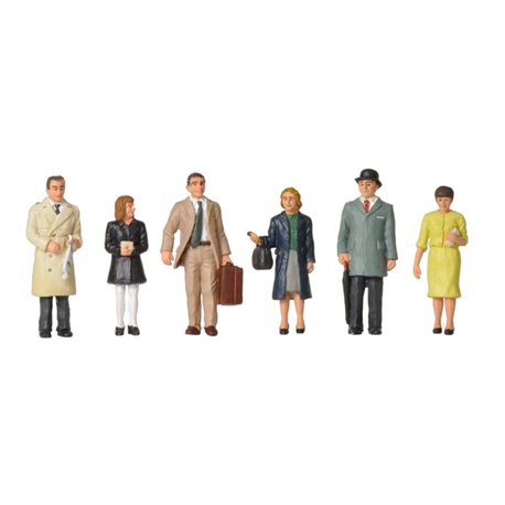 1960/70s Standing Station Passengers
