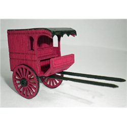 Ancorton OO Gauge Horse Drawn Delivery Van OODV2