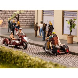 Scooter Driver with Front & Rear Working Lights