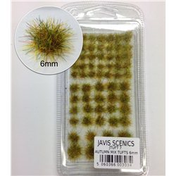 Static Grass Tufts- Autumn 6mm