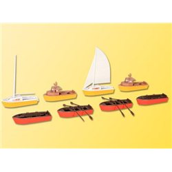 8 boats
