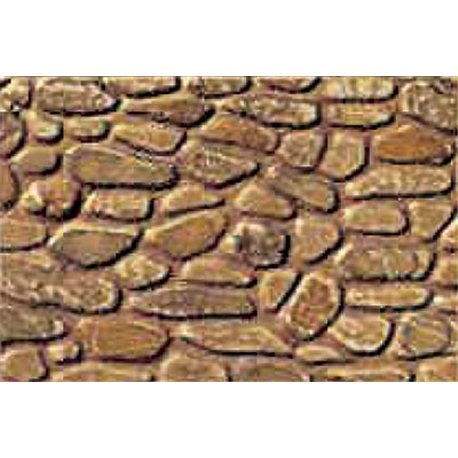Field Stone Plastic Pattern Sheet HO Gauge