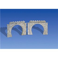 2 Double Track Tunnel Portals