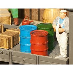 Oil Barrels (2) & Can G scale