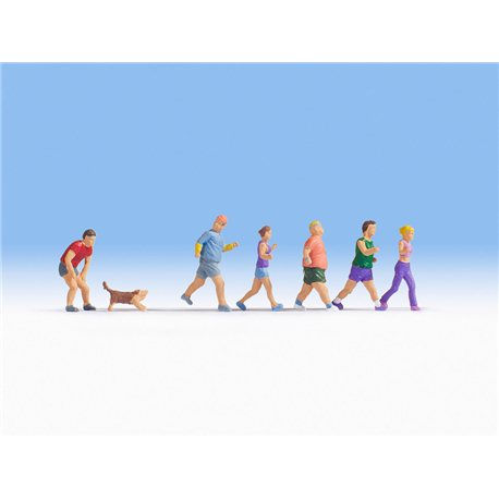 Joggers (6 + 1 Dog)