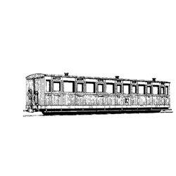 Vale of Rheidol 3rd Class Bogie Coach No's 1-12