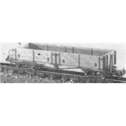 WW-1 War Dept. D Dropside Bogie Open Wagon