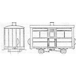 Single Comp.4 Wheel Coach