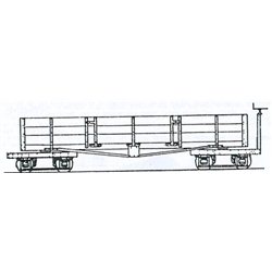 WW-1 War Dept. Mod.E Dropdoor Bogie Wagon