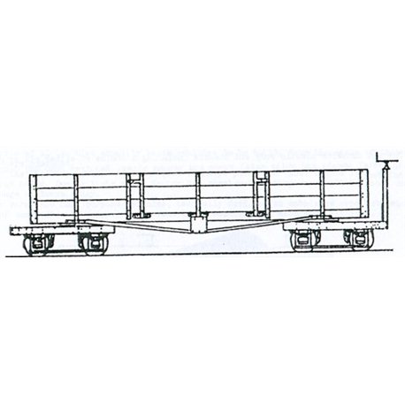 WW-1 War Dept. Mod.E Dropdoor Bogie Wagon
