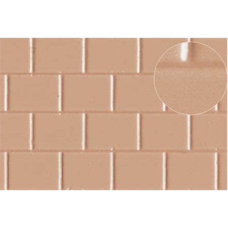 Plastic sheet grey paving 