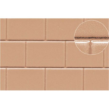 Plastic sheet 7mm Grey Paving