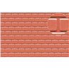 Plastic sheet 4mm Roof Tile Red