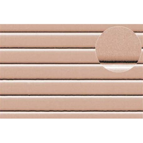Plastic sheet 4mm Spaced Planking
