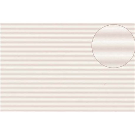 Plastic sheet corrugations 