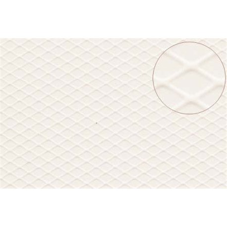 Plastic sheet chequer plate 4mm 