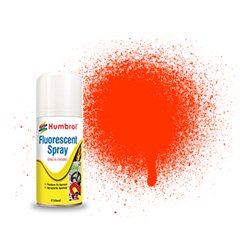 Fluorescent Orange - 150ml Acrylic Spray Paint 