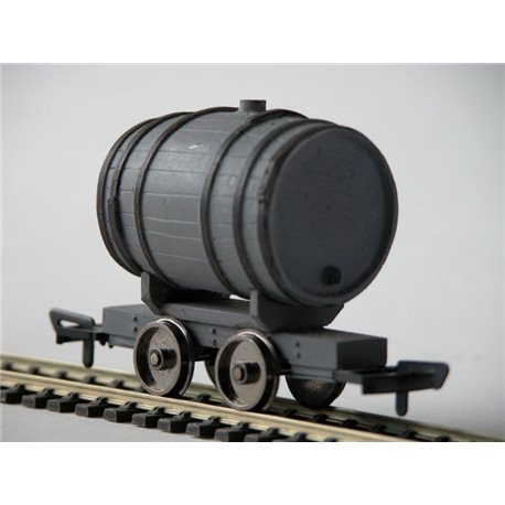 Westleigh Tramway inside bearing Barrel Waggon