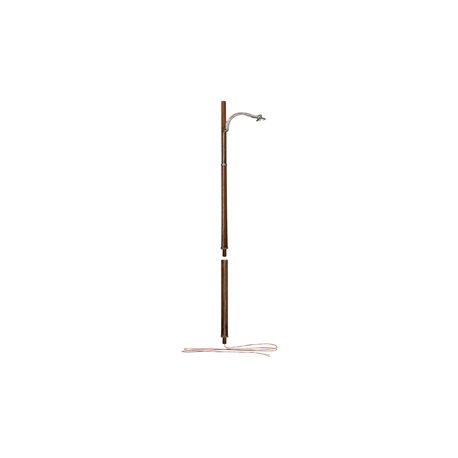 Wooden Pole Street Lights