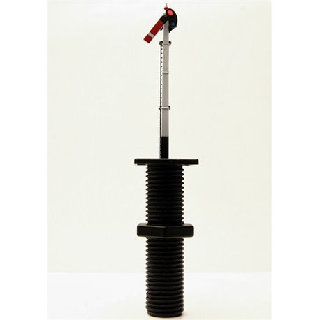 Motorised & Lit Semaphore Signal - GWR Round Post Home