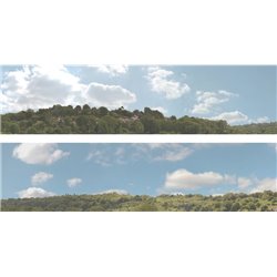Suburbs OO gauge Backscene (15"x10’) pack B