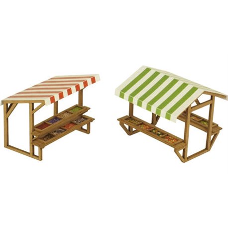 OO/HO Market Stalls