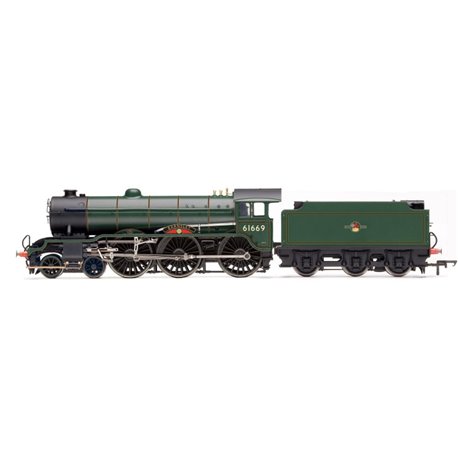 Class B17 4-6-0 61669 "Barnsley" in BR Green with late crest
