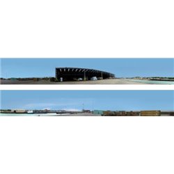 Brighton Docks N gauge Backscene (9"x10’)