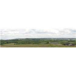Distant Town OO gauge Backscene (15"x10’)
