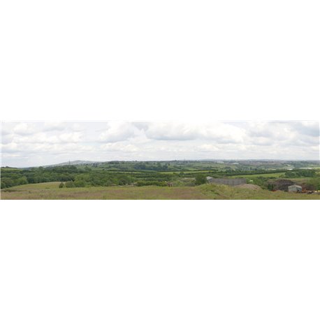 Distant Town OO gauge Backscene (15"x10’)