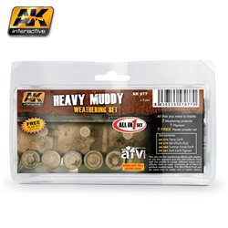 AK Interactive - Heavy Muddy Set