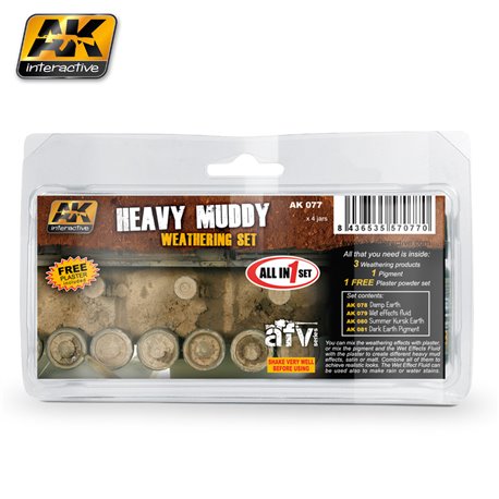 AK Interactive - Heavy Muddy Set
