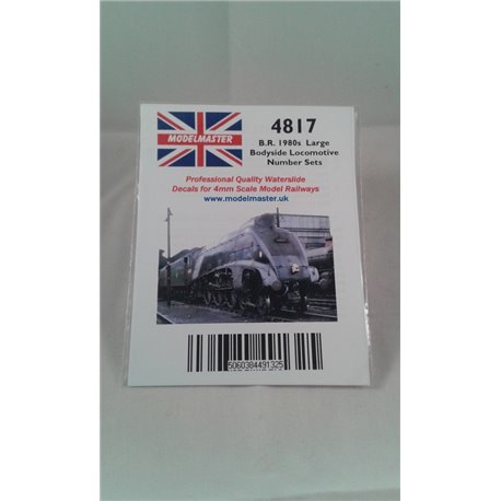 Modelmaster Decals - 1980s